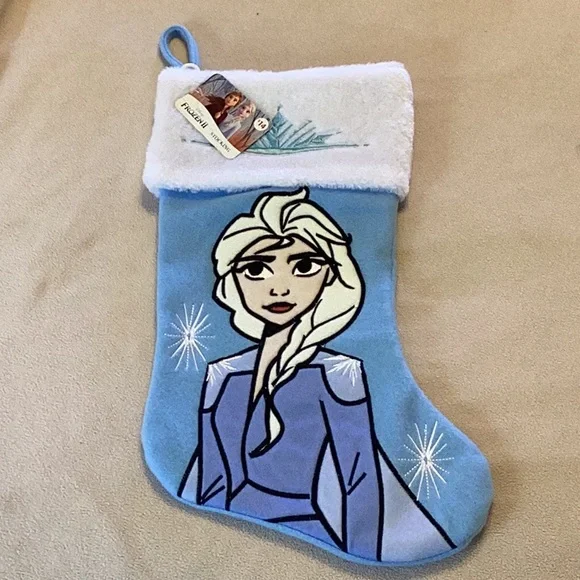 Disney Frozen Elsa Christmas Stockings ~ Set of 2 ~ NWT ~ RUZ - Picture 3 of 10